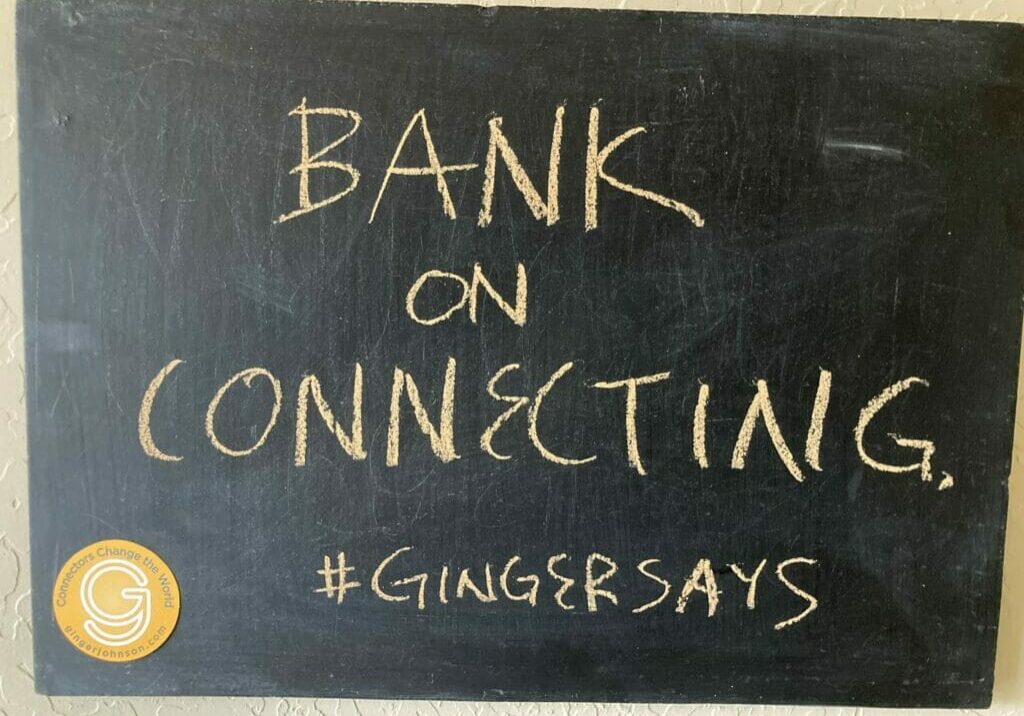 Bank on Connecting, Ginger Johnson